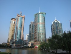 Financial center of Shanghai