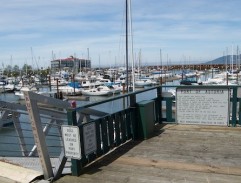 Pier near restaurant