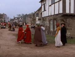 The Bennet sisters enter Meryton
