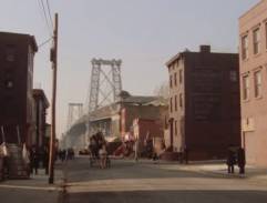 Street with bridge