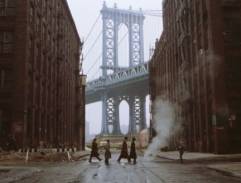 Street with bridge