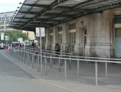 The train station