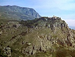 Road from Grasse to Gourdon