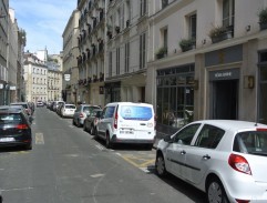 In front of Sulpice Hotel