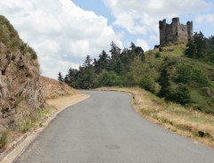 Road near old castle