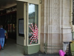 Entrance to train station