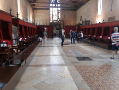 In the monastery