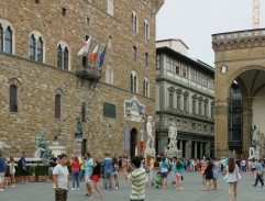 Lucy at the square