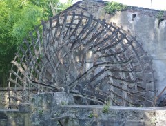 A mill wheel