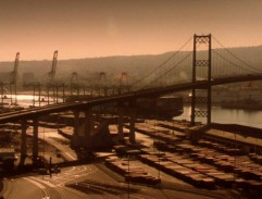 The bridge in Los Angeles