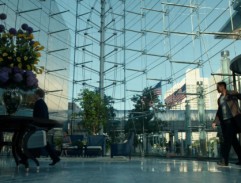 A Meeting in a Glass Building