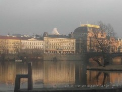 Prague at night