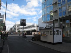 The border to East Berlin