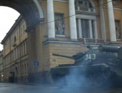 Tank in St. Petersburg