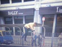 Frank Dux escaping from agents from hotel