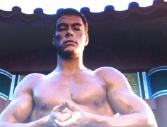 Frank Dux meditating