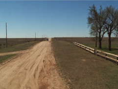 The road to the ranch