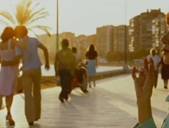 Promenade on the beach