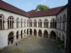 Castle courtyard
