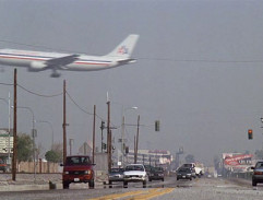 Crossroad near airport