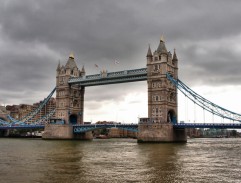 Aerial view of London