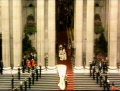 The wedding of Diana and Charles