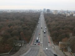 Damiel is looking over west Berlin