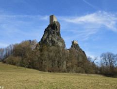 View on a medieval castle