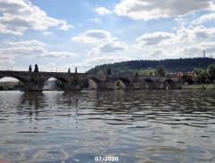 Romantic ride on the Voltava