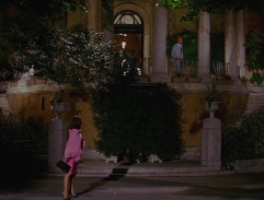 In front of restaurant