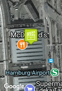 Airport in Hamburg
